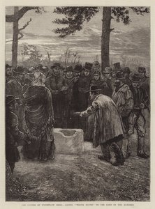 La coutume de Knightlow Cross, payer le Wroth Silver au Seigneur de la Centaine - William Bazett Murray